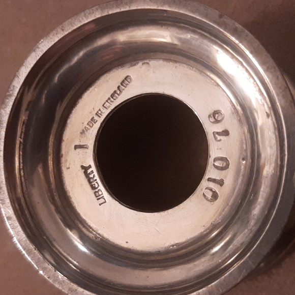 Antique LIBERTY pewter salt cellar - Picture 3 of 3